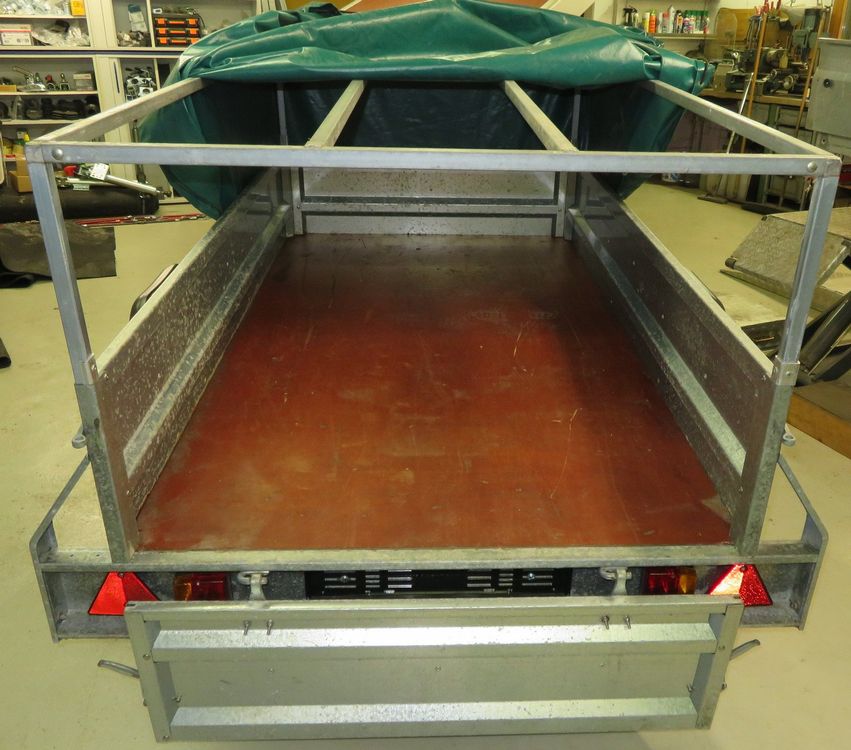 Sachentransportanhänger Humbaur HB 100 Brücke m.Verd. ab MFK 6
