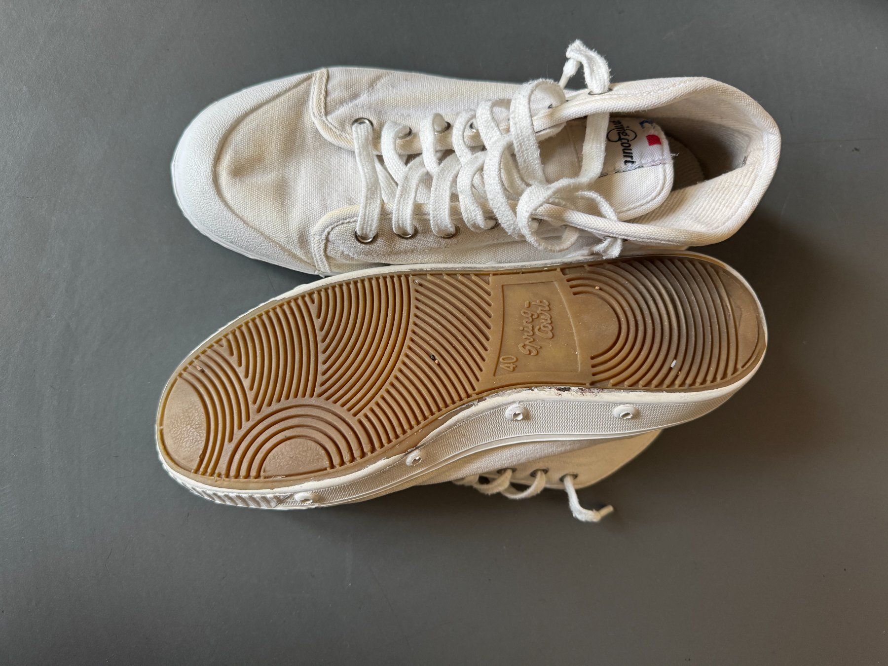 Damenschuhe: Springcourt, weiss, 40 – Gebraucht aus Zürich von Mlkw 2