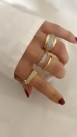 Ring Verstellbar Gold Farbe
