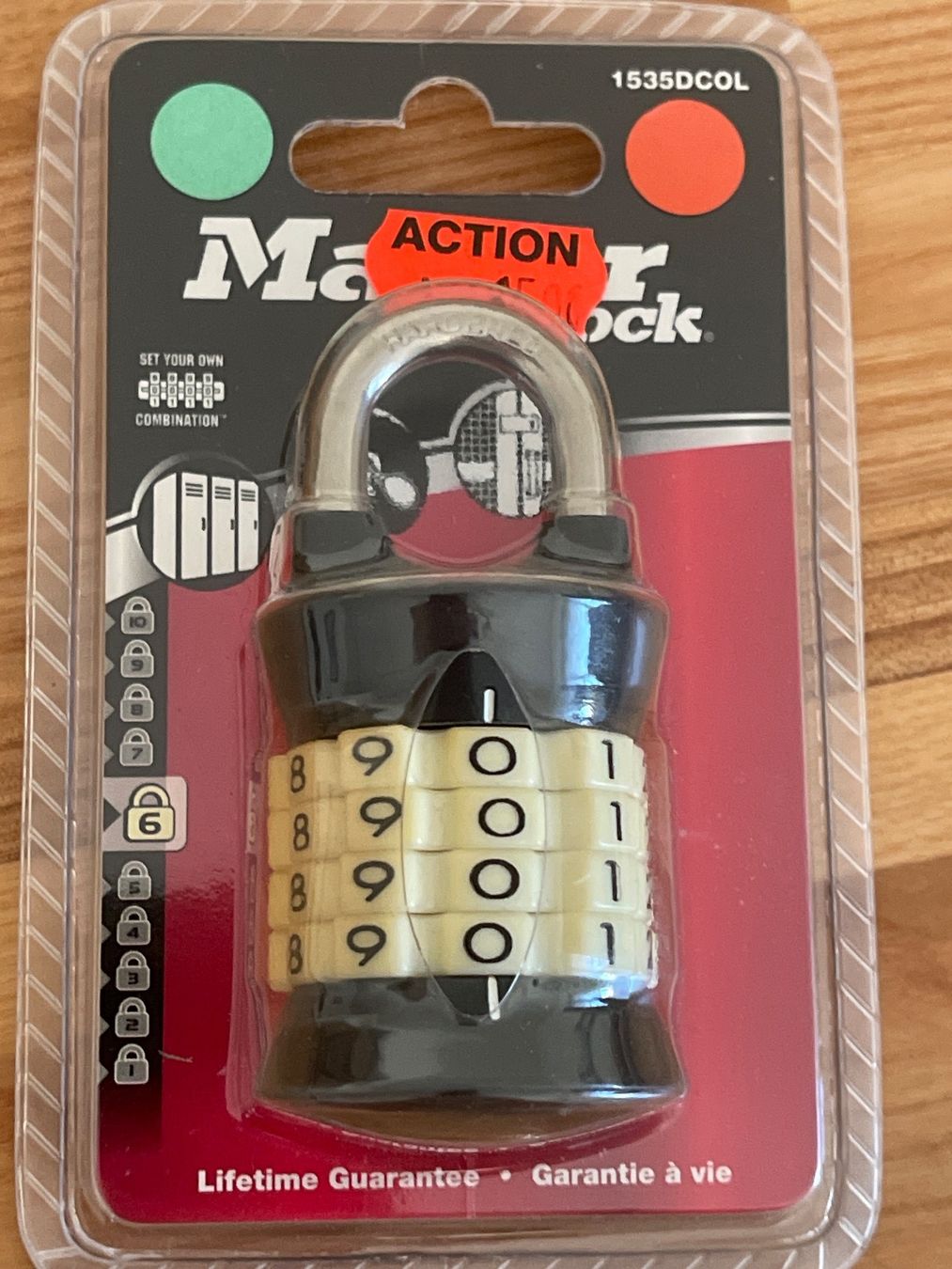 Lucchetti: Master Lock Zahlen Schloss 4er – Nuovo e nell'imballaggio originale da Wettingen venduto da stern910