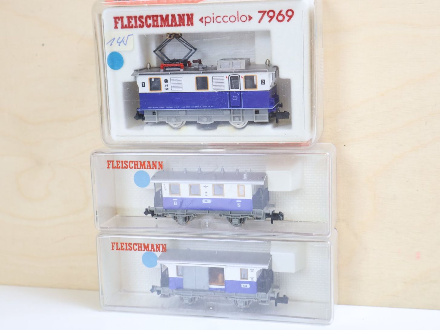 Fleischmann Modellini di ferrovie: Fleischmann Edelweiss Zug Set Spur N – Difettoso da Winterthur venduto da Monstera 1