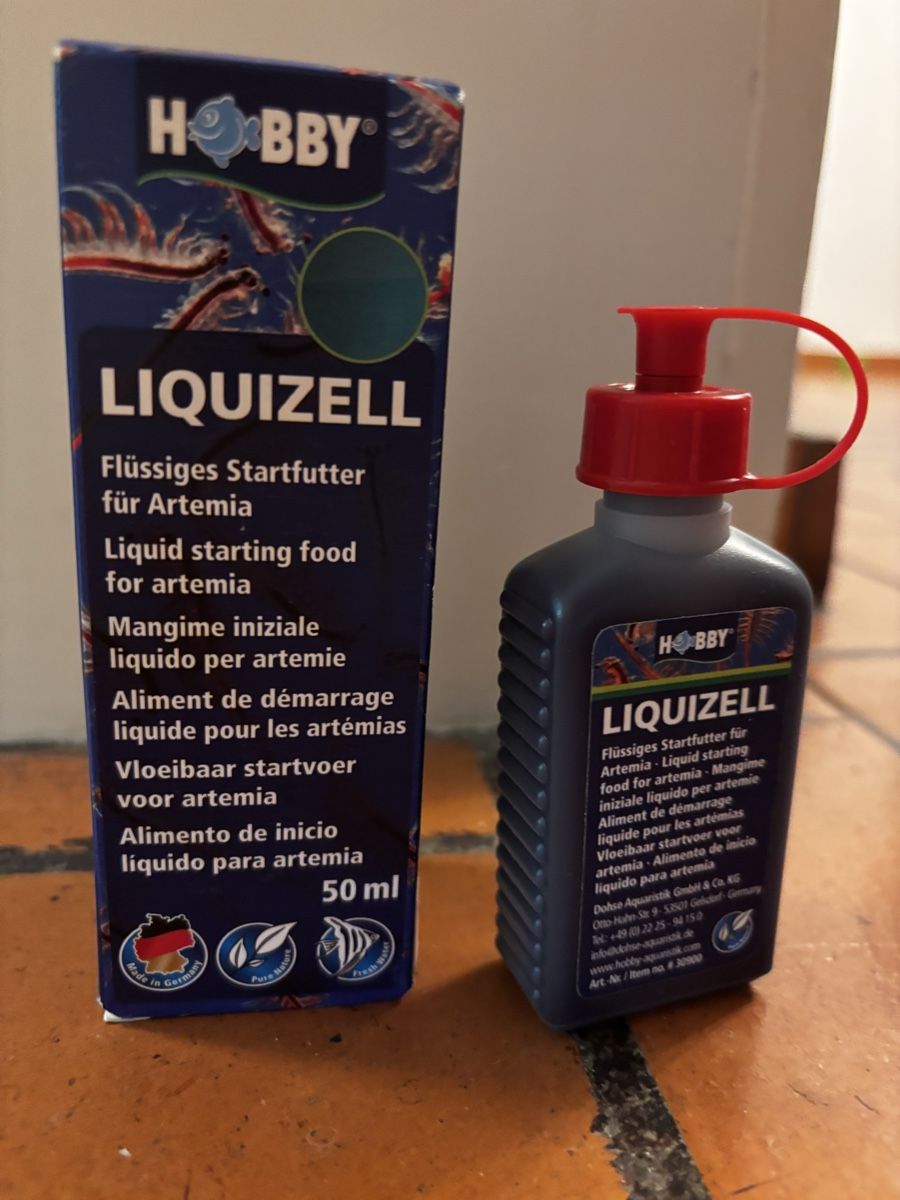 Mangimi: 2 x Liquizell flüssiges Startfutter Artemia – Nuovo (secondo la descrizione) da Basel venduto da diewebmeisterin