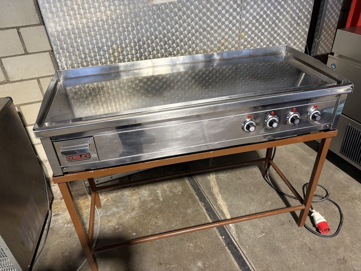 Griglie: Professionelle Edelstahl Grillplatte – Usato da Wohlen AG venduto da Moh80 3