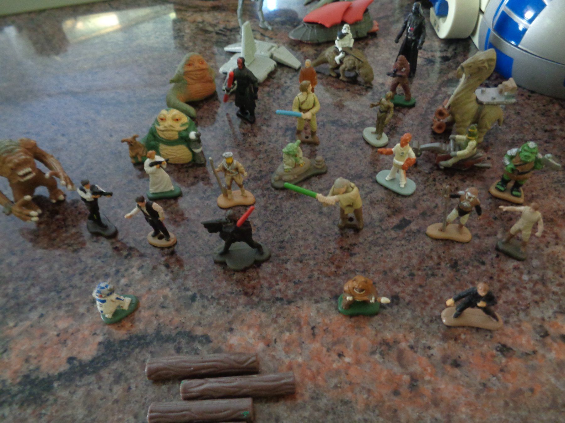 Star Wars Spielzeuge: Mini Star Wars Spiel-set – Gebraucht aus sargans von Angamar 9