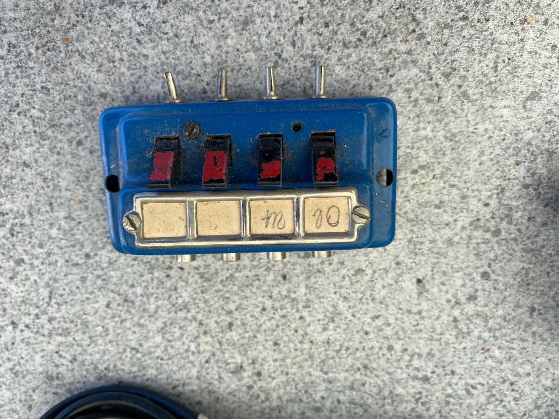 Märklin Modelleisenbahnen: Schalter Transformer Märklin – Gebraucht aus Mosnang von Goldwasser 2