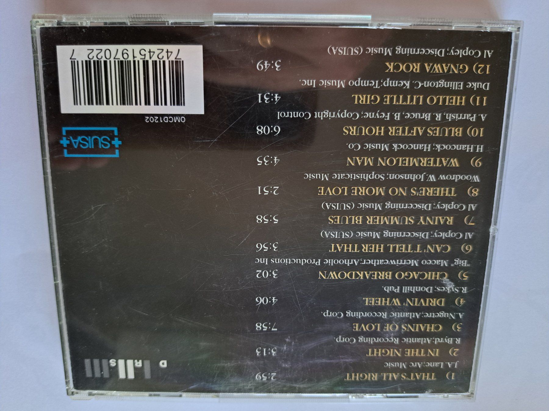 CD: Cd Al Copley - Blues Paris Nights – Usato da Pully venduto da bro_n52j 2