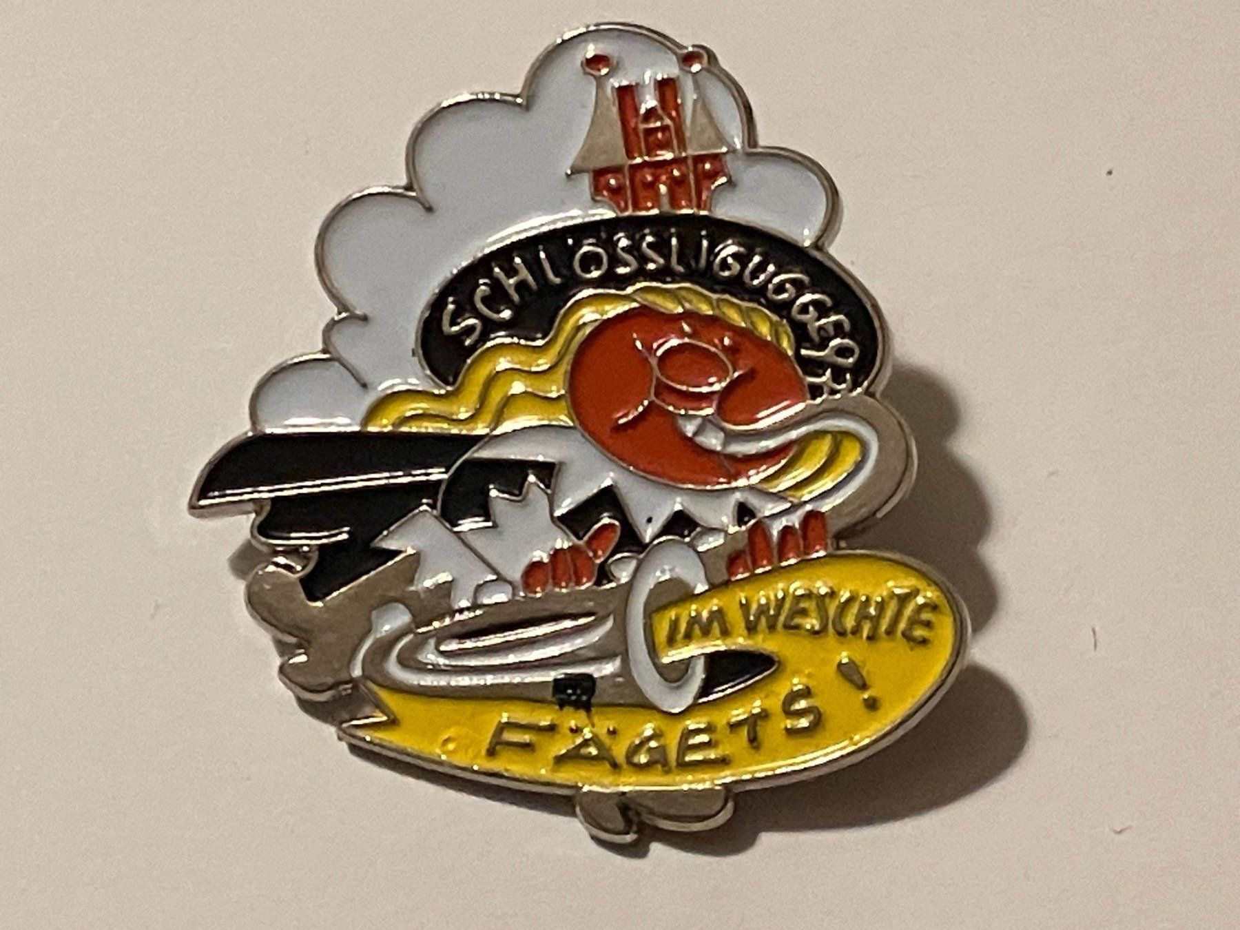 Placchette & Badge: 1 Pin Schlössli Gugger – Usato da Basel venduto da djwwpp