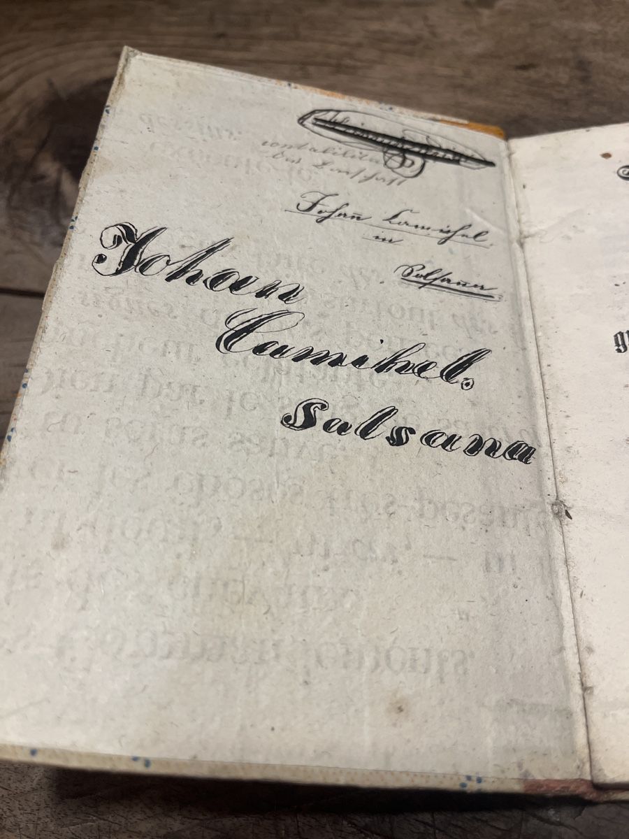 Libri: Antikes Schulbuch "Schulbächlein" von 1856 – Usato da Zuoz venduto da Grr1974 2
