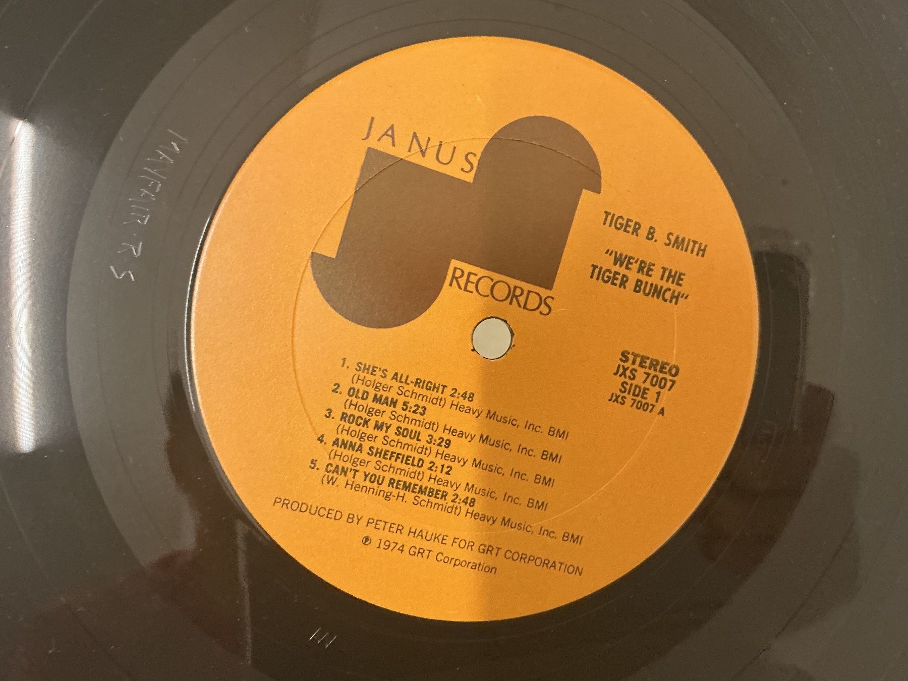 Dischi in vinile: Tiger B. Smith LP - The Tiger Rock – Usato da Winterthur venduto da Tumko-Vinyl 2