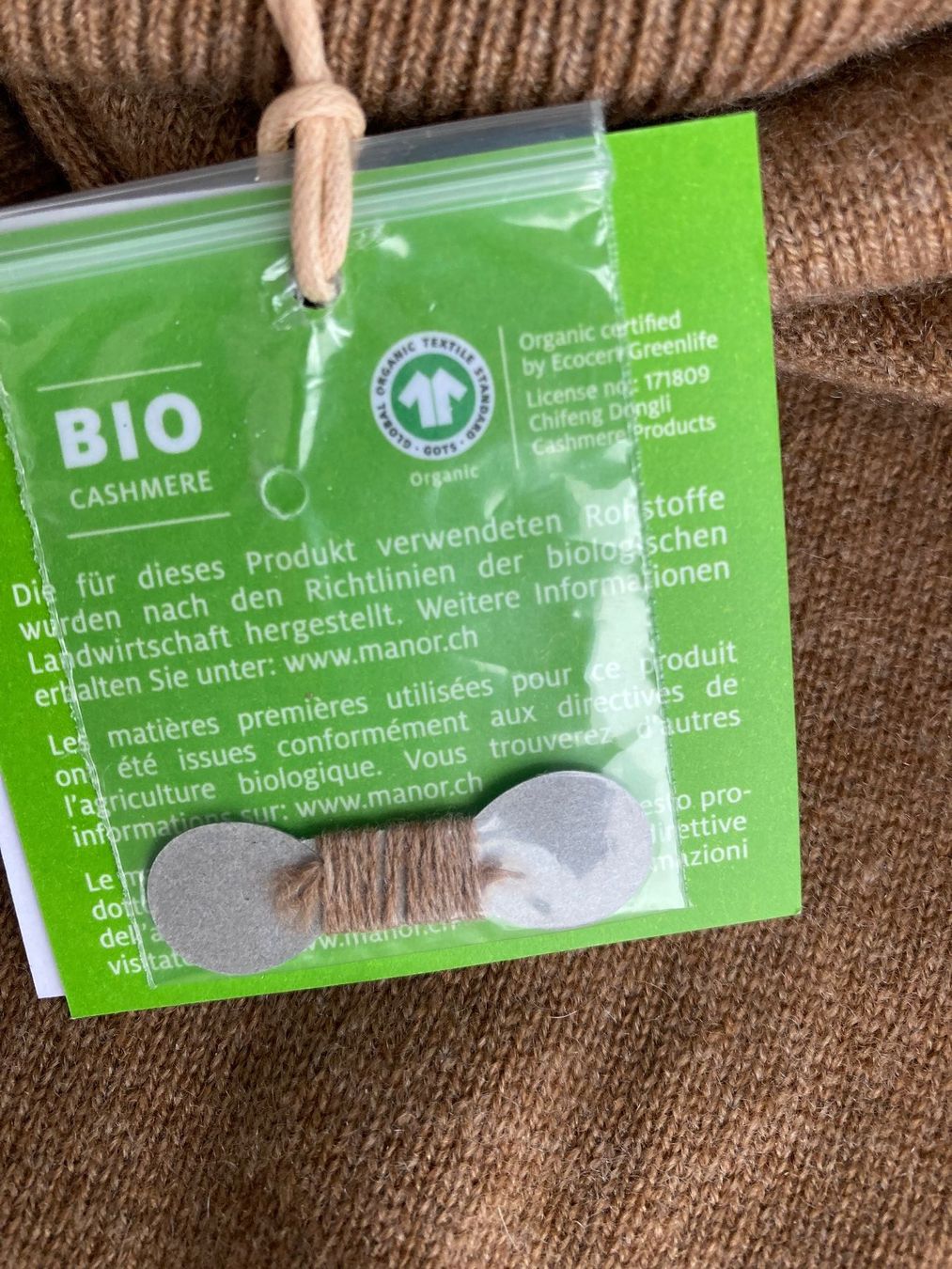 Maglioni & Felpe: Rollkragenpullover aus Bio Kaschmir, Gr. S, Cognac, neu! – Usato da Zürich venduto da elegantissima2 8