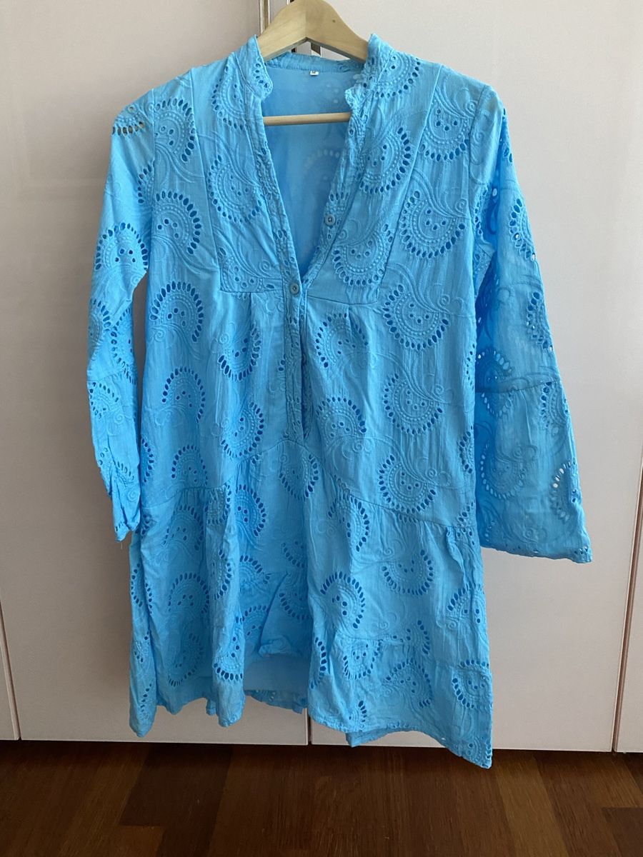 Kleider: Tunika/ Kleid Blau Gr. M – Neu (gemäss Beschreibung) aus Stäfa von 6senses