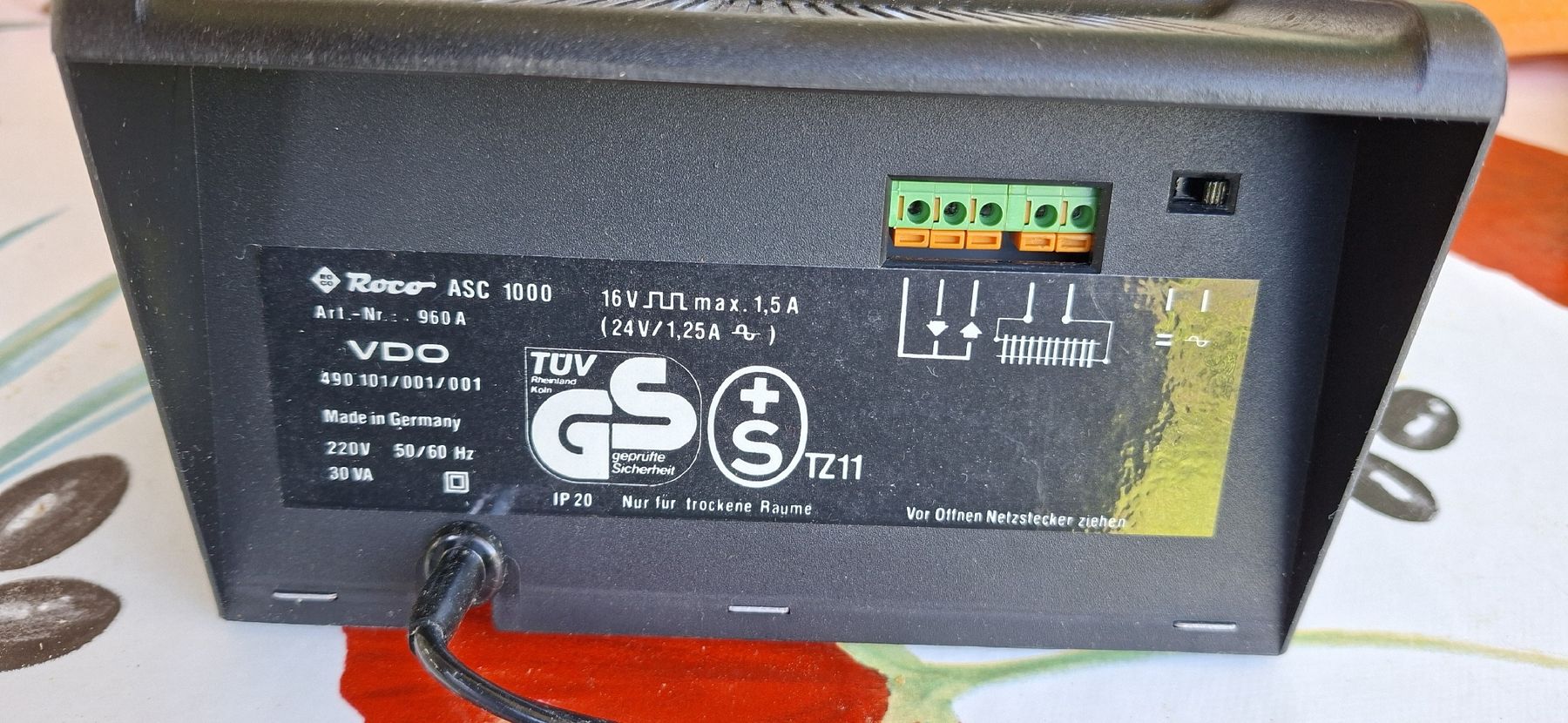 Batterie, Caricabatterie & Alimentatori: Roco ASC 1000 - Module de Commande, Etat Impeccable! – Nuovo (secondo la descrizione) da Les Avants venduto da cenovis02 3