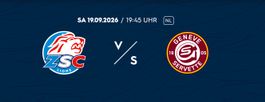2 Sitzplatz-Tickets: ZSC Lions - Genf Servette am 19.9.26