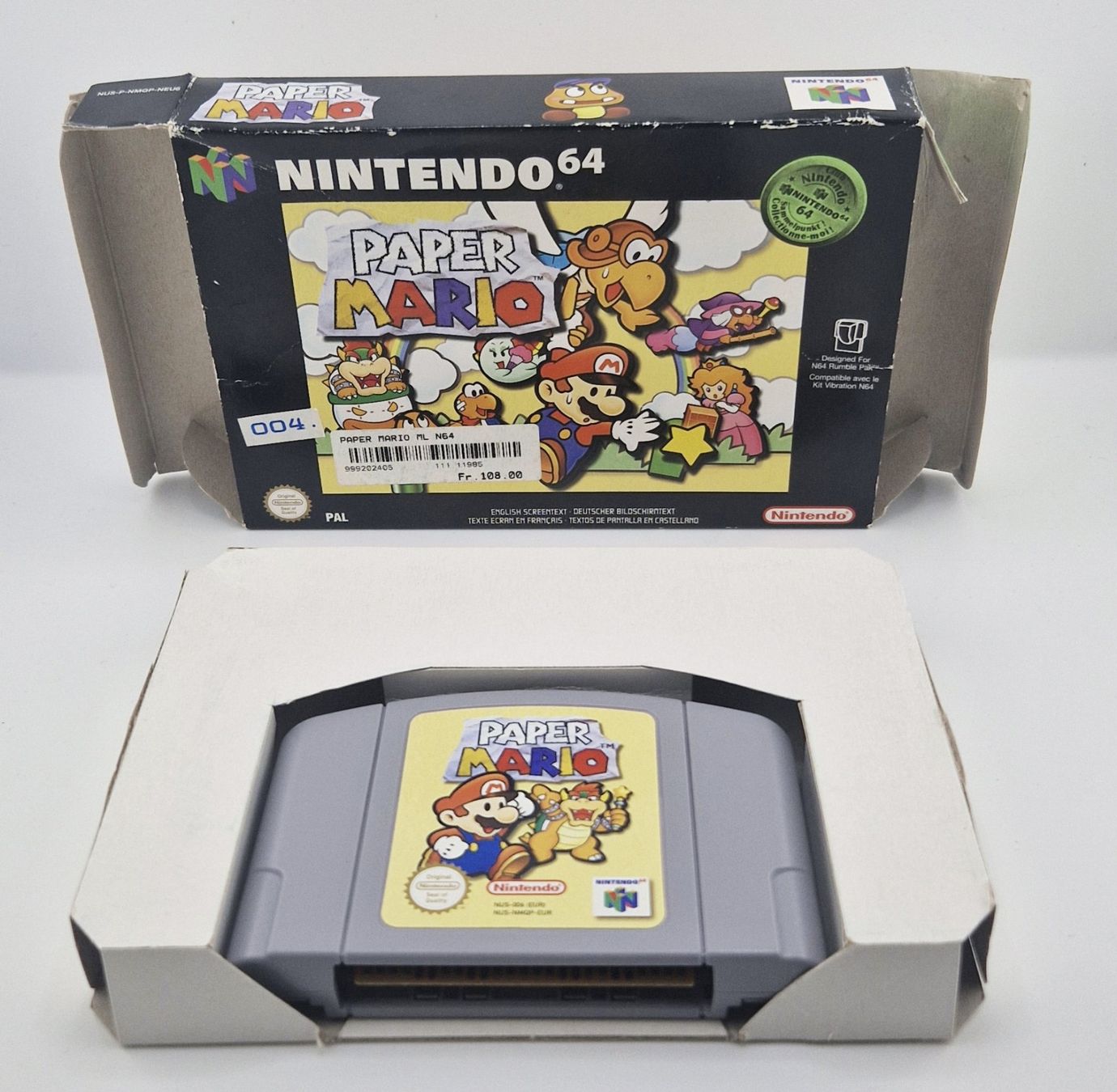 Nintendo Spiele: Paper Mario 64 / Nintendo 64 – Gebraucht aus Ollon VD von sushi1224