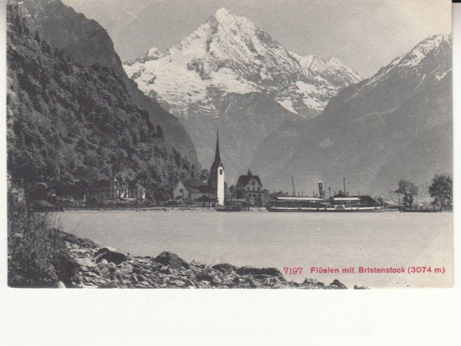 Ansichtskarten: Flüelen ca. 1910 – Gebraucht aus Bürglen TG von StampGraf