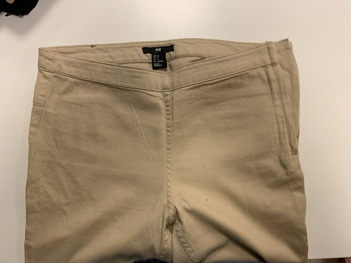 H&M Hosen: Pantalon classique beige – Gebraucht aus Montreux von iza_peche8 1