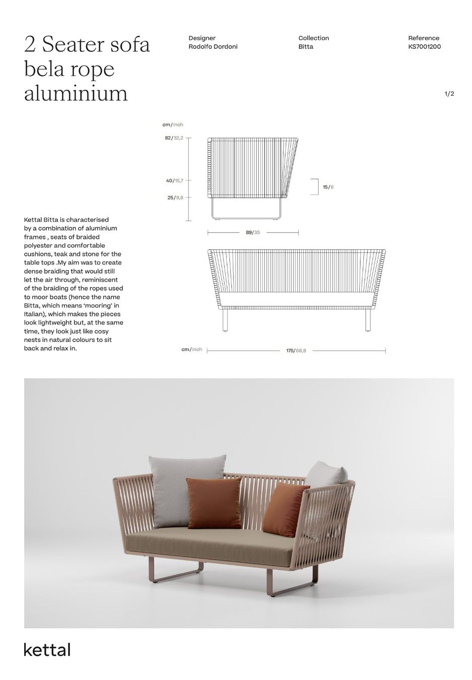 Sedie a sdraio: Kettal Designer-Gartenlounge – Usato da Zürich venduto da Mike3000 7
