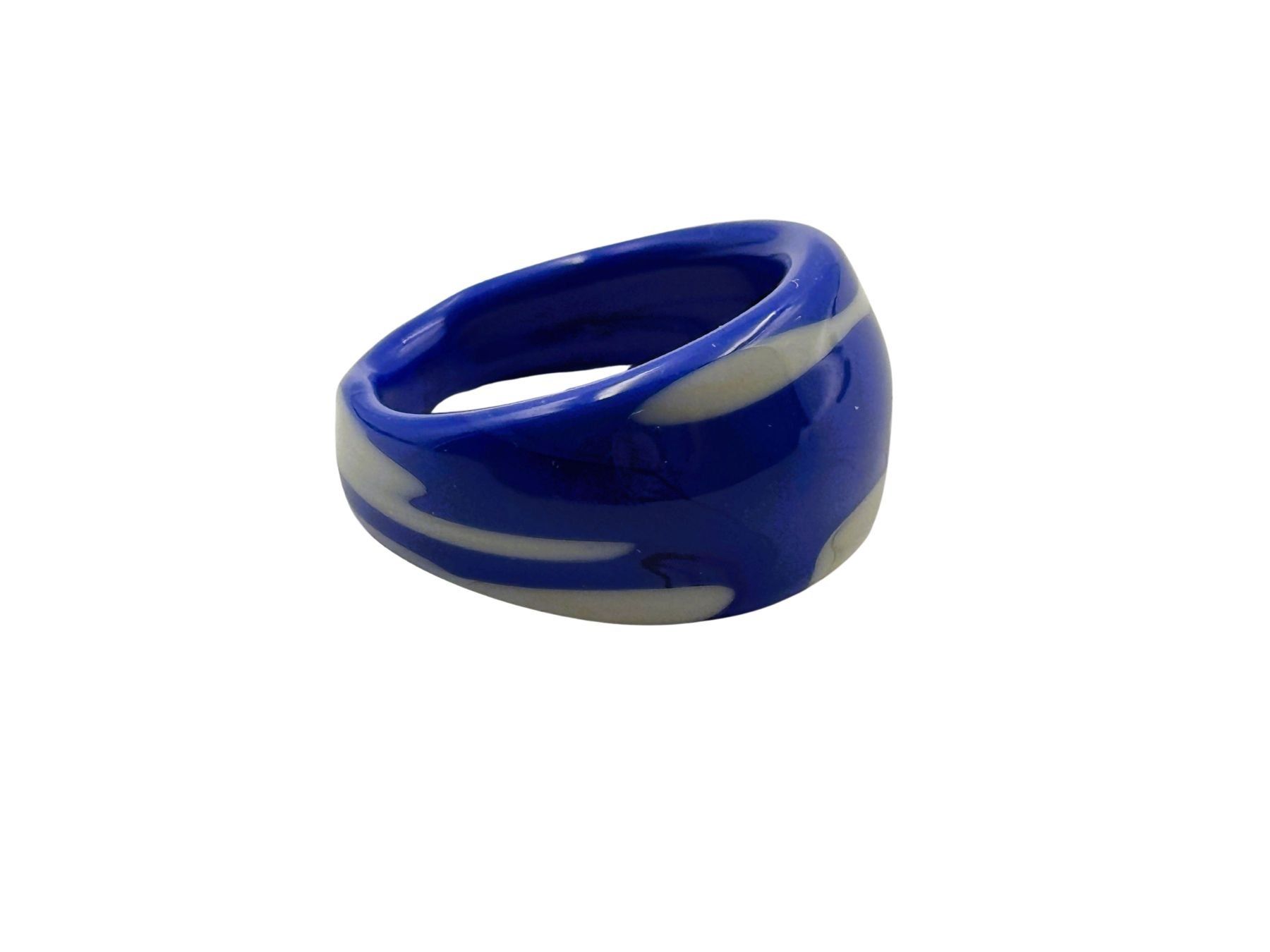 Murano Anelli: Ring Murano Glas G 54 Breite 12mm – Nuovo e nell'imballaggio originale da Oberkulm venduto da Murano-Schmuck 2