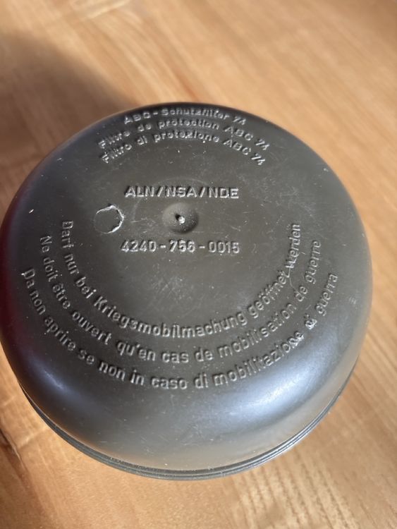 ABC-Schutzfilter 74, ungebraucht, ideal für Sammler (Gebraucht) in Wil ...
