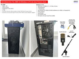 Win 11 PC mit Firewire-Karte und einem Flex 3000 Transceiver