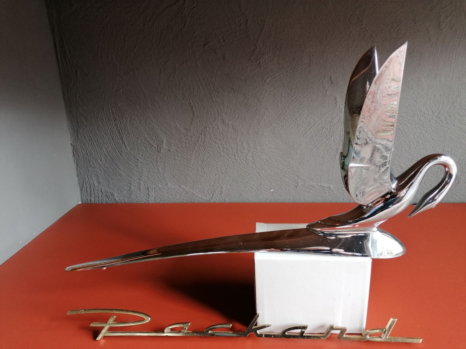 Statuette: Packard Emblem Kühlerfigur Original. – Usato da Suhr venduto da sbblok