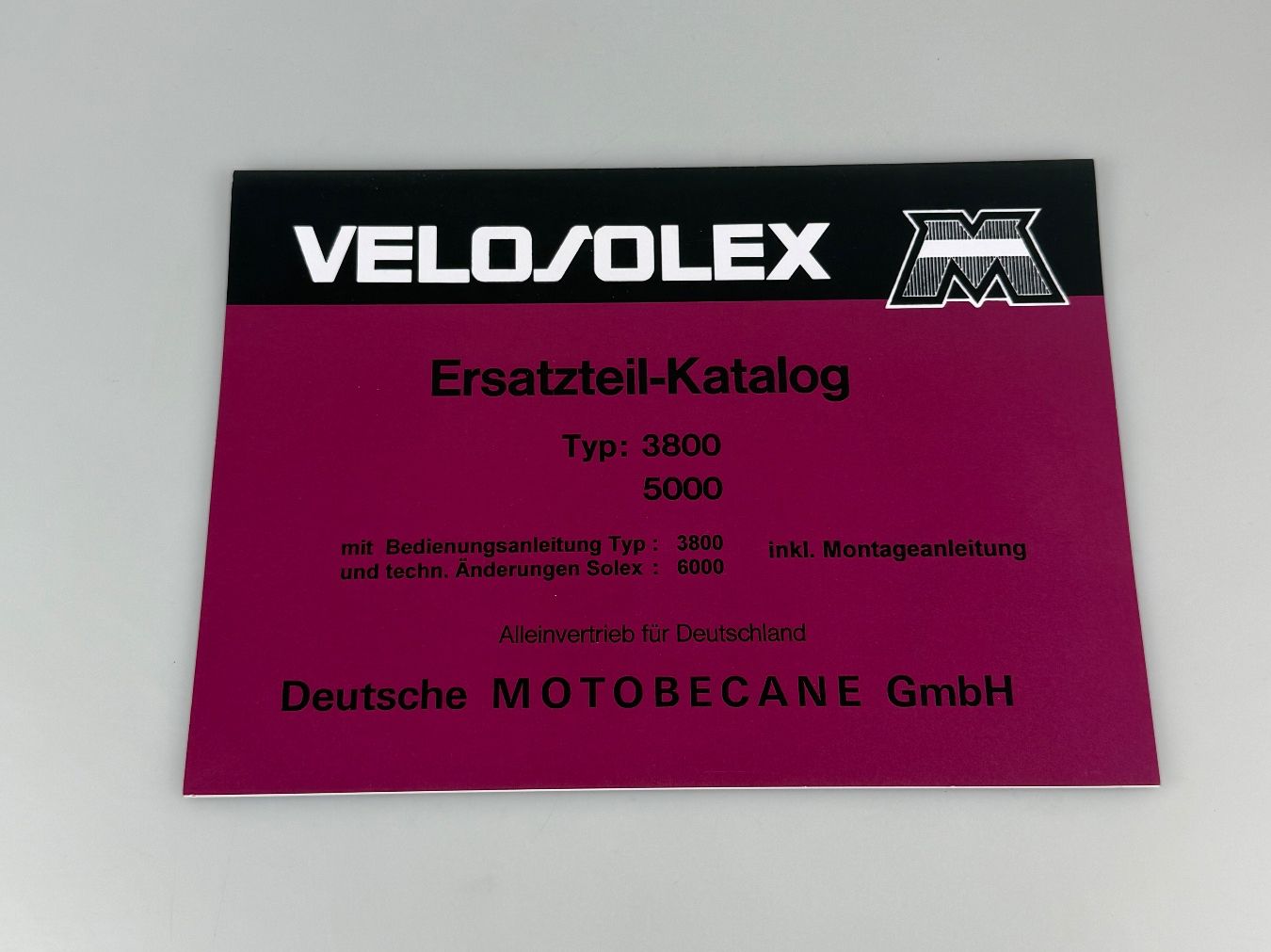 Solex Ciclomotori: Solex Ersatzteilkatalog neu – Nuovo e nell'imballaggio originale da Hallau venduto da mofaplus