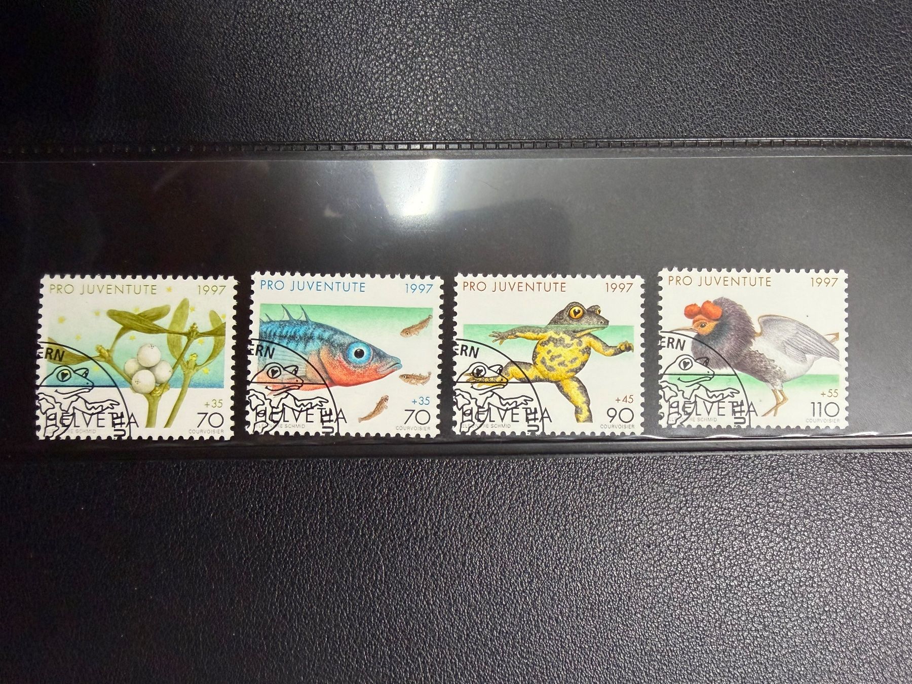 Alle Briefmarken: Pro Juventute 1997 Serie ET gestempelt – Gebraucht aus oberrüti von jeanmei