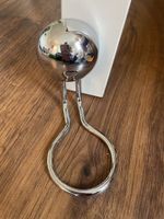 Chromstahl Zahnglashalter ohne Glas  - Top Zustand!