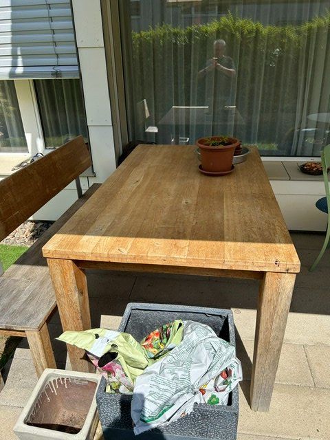 Tische: Gartentisch und -bank – Gebraucht aus Spiegel b. Bern von kuilboer 1