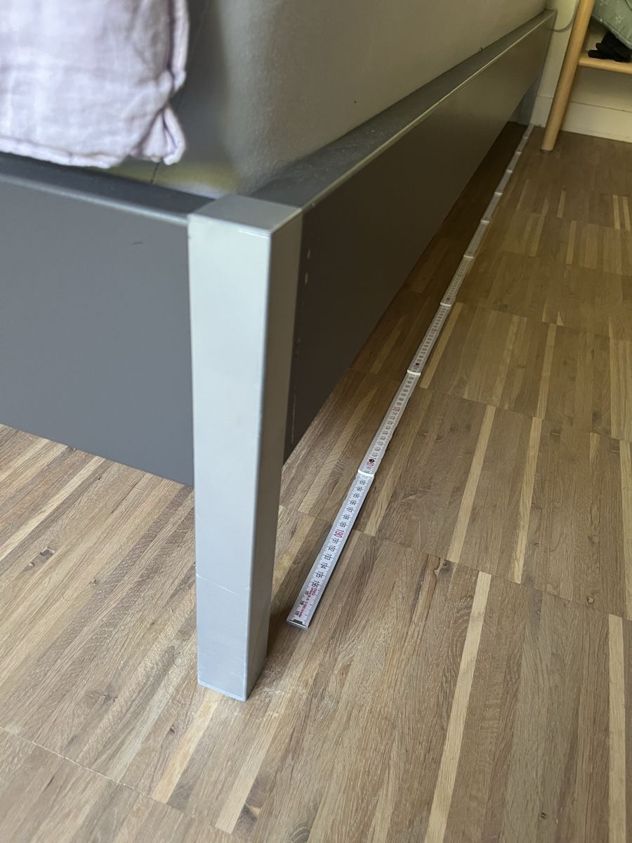 Letti: 160x200cm Bettgestell Dunkelgrau mit Lattenrost – Usato da Zürich venduto da FrankG 4