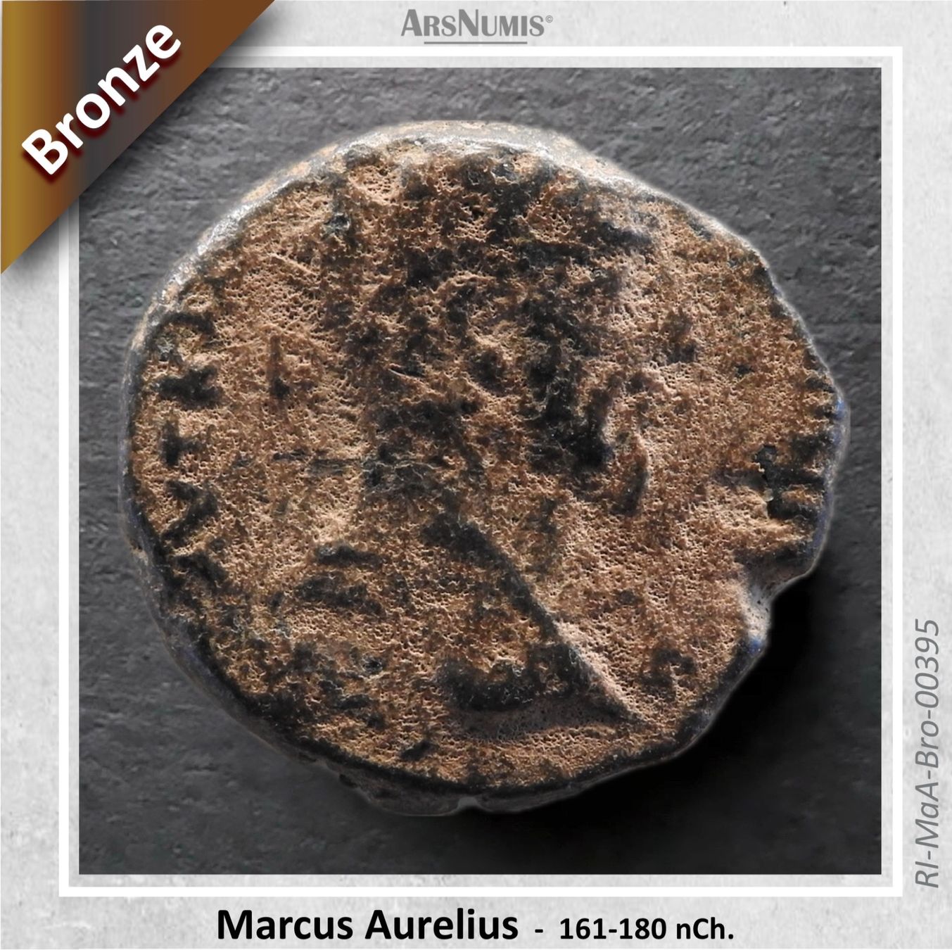 Tutti le monete: Römische Münze - Marcus Aurelius – Usato da Oberwil b. Zug venduto da ArsNumis
