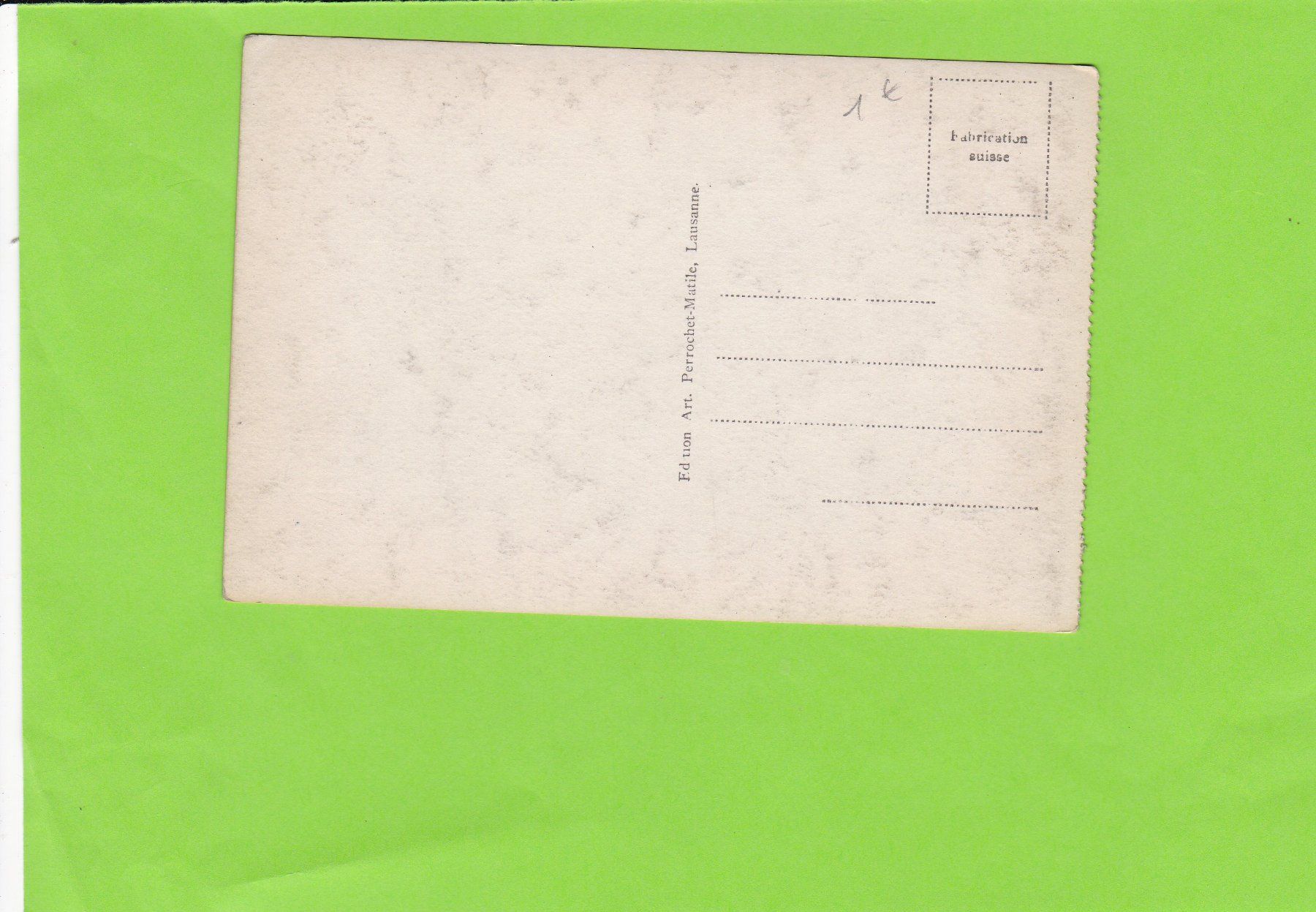 Cartoline postali: Yverdon, le Casino – Usato da St. Peterzell venduto da neckertal 1