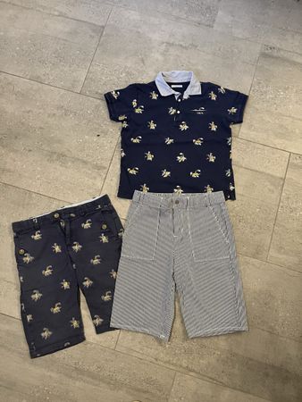 Mayoral Set, Polo Shirt & Shorts, 128-134cm, Top Condition