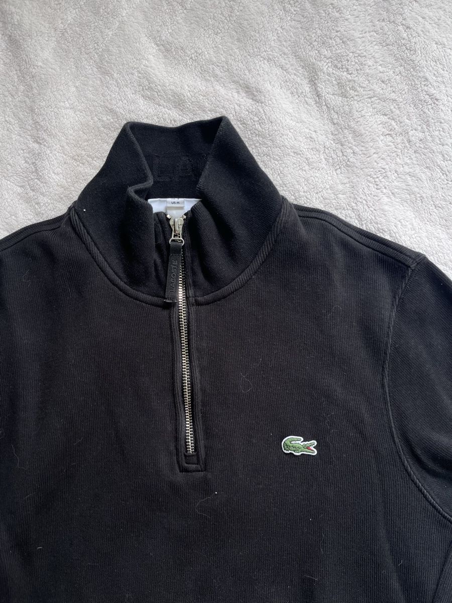 Lacoste Pullover & Sweatshirts: Sweat zippé noir Lacoste – Gebraucht aus Biel/Bienne von Jldiee 1