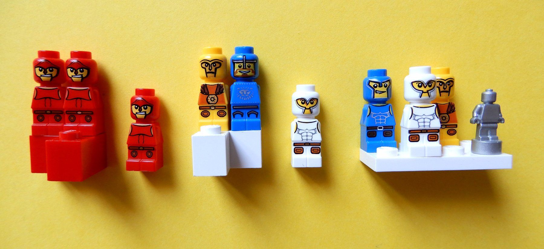 Lego Baukästen: 9 Lego Classic Baby Micro Figuren - 2,2 cm - – Gebraucht aus Senèdes von Framboise52