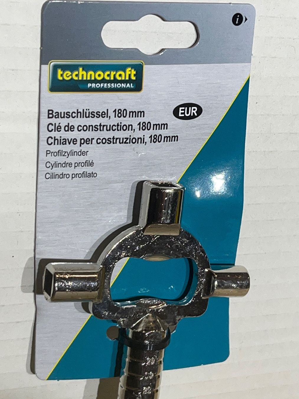Technocraft Tutti gli attrezzi: Technocraft Bauschlüssel 180mm EU Norm 17mm – Nuovo e nell'imballaggio originale da Tann venduto da Mad_less 1