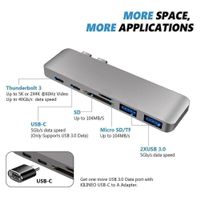 6in1 USB Hub 3.0 Typ C Adapter Restposte