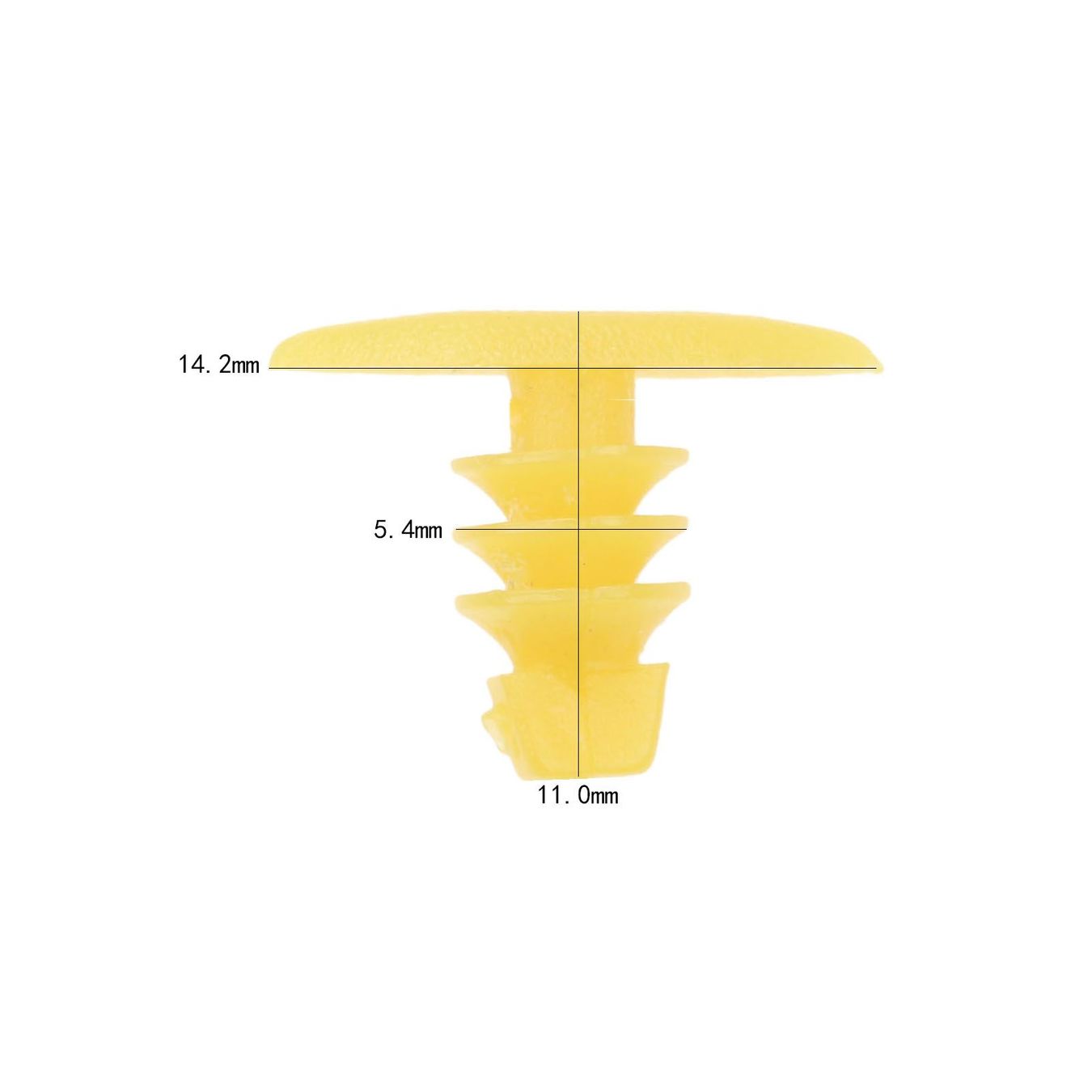 Tutti pezzi di ricambio auto: 10x Weatherstrip Clip – Nuovo (secondo la descrizione) da Flawil venduto da SELMANAUTOTEILE