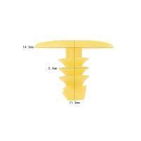 10x Weatherstrip Clip