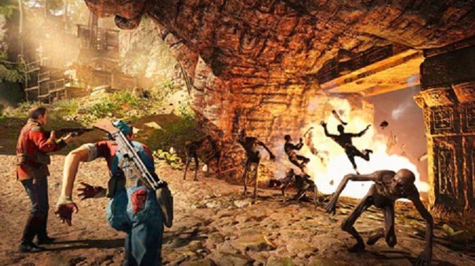 Giochi: Strange Brigade (Super Rare) (SWITCH) – Nuovo e nell'imballaggio originale da Thun venduto da Gameparadise 2