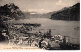 Weesen 1909 ( auf Karte Wessen gedruckt )