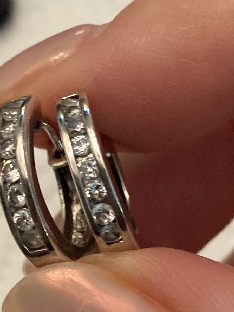 Sonstiger Schmuck: Set Silber Ring Gr 52 und Creolen 1.5cm – Gebraucht aus Dietikon von Closet_refurbished 3