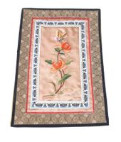 Gemälde in chinesischer Seidenstickerei-Tableau en broderie