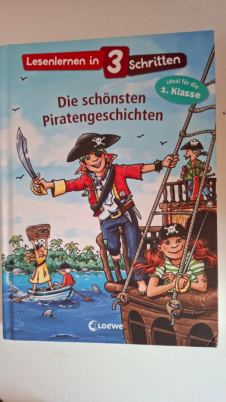 Libri: Lesenlernen Piratengeschichten, 1. Klasse – Usato da Dietikon venduto da Buchantiqdietikon