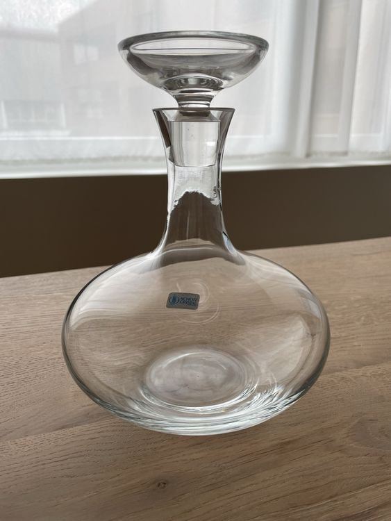 Bormioli Rocco Dedalo Weindekanter Aus Glas – 800 Ml (28 Oz), Italienische Handwerkskunst, Vintage-Design, Perfekt Für Rotwein & Spirituosen – 24 Cm Hoch Edler Getränkekaraffe