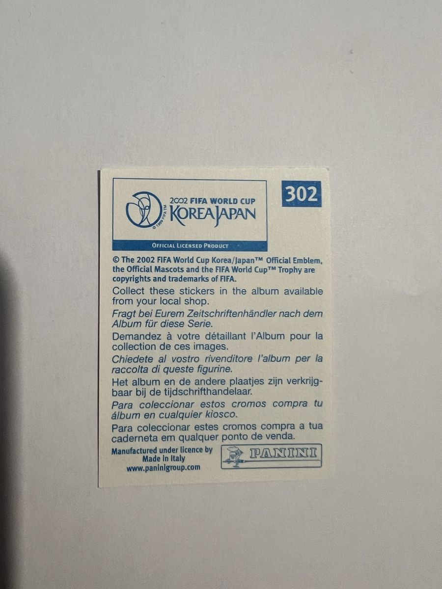 Panini Carte collezionabili: Panini WM02 Bild – Usato da Willisau venduto da Neiro77 1