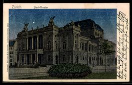 Luna-AK Zürich, Stadt-Theater