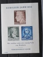 DDR 1955 Schiller Block 12 *