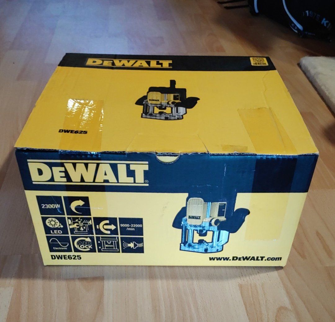 Alle Maschinen: Dewalt 2300-W-Oberfräse DWE625-QS – Neu und originalverpackt aus Frutigen von bra_h56t