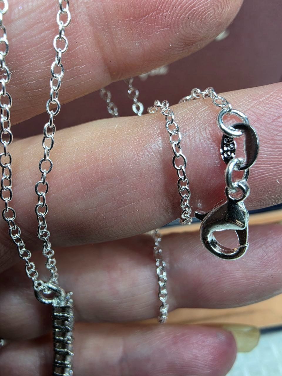 Ketten: Collier argent avec zircons – Neu und originalverpackt aus Reconvilier von Tsma67 5